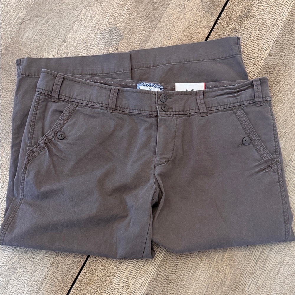 American Eagle Outfitters Taupe Chino Pants